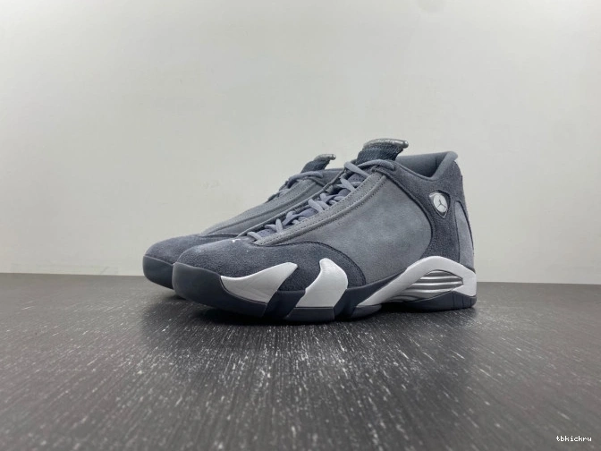 TBkick Grey Flint Jordan 14 Air FJ3460-012 0817